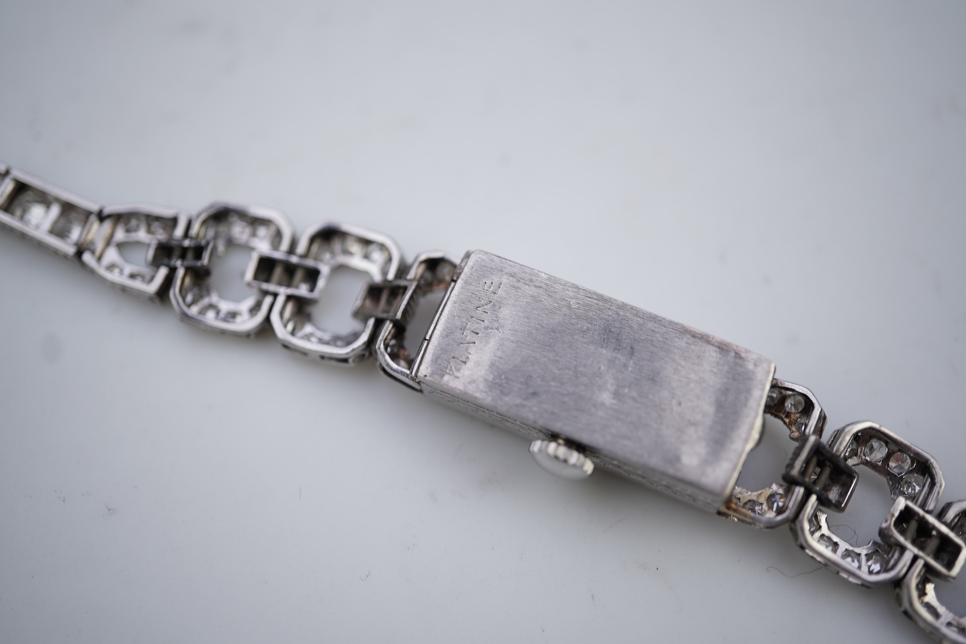 Türler, an Art Deco diamond cocktail watch, 1930s